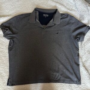 Nautica Men's Gray Polo Shirt
